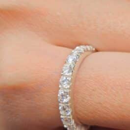 ANILLO SIN FIN PLATA