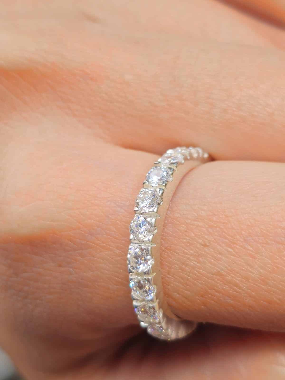 Anillo en plata